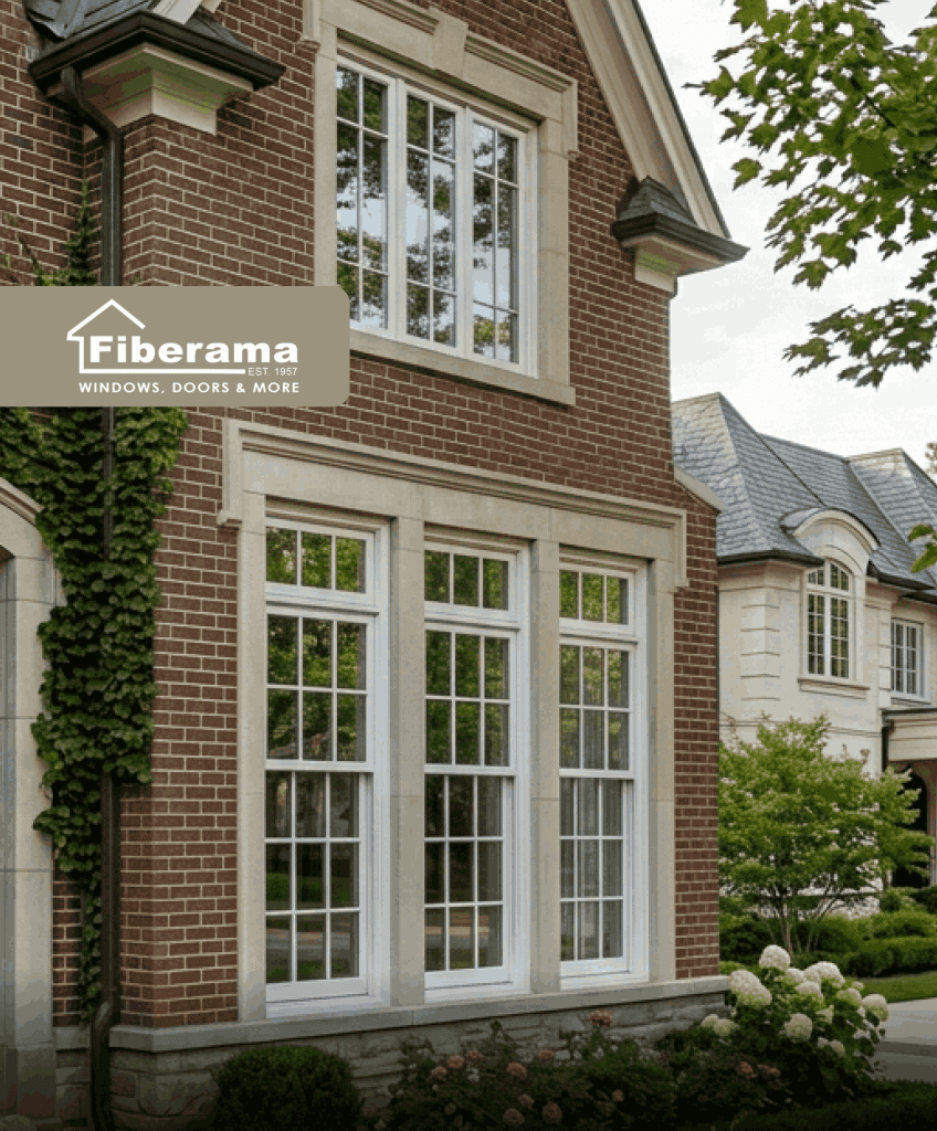 ​Double-hung window